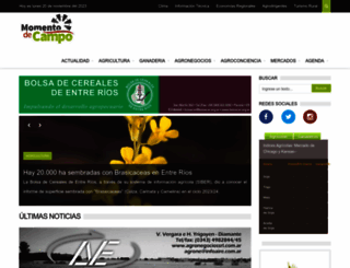 momentodecampo.com.ar screenshot