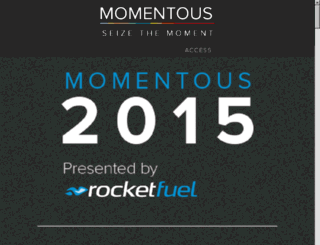 momentous2015.com screenshot