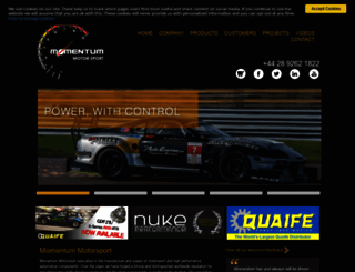 momentummotorsport.co.uk screenshot