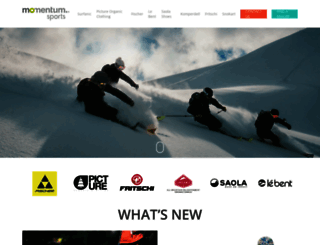 momentumsports.co.nz screenshot