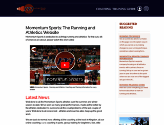 momentumsports.co.uk screenshot