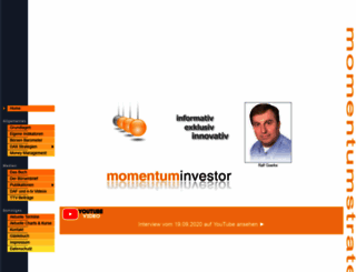 momentumstrategie.de screenshot