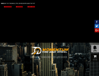 momentumtireandwheel.com screenshot
