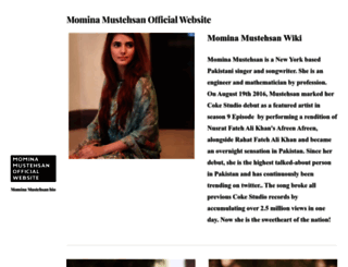 mominamustehsan.weebly.com screenshot