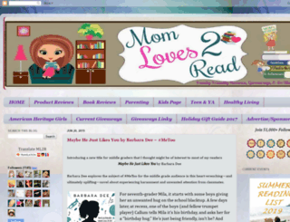 momloves2read.com screenshot