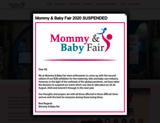 mommybabyfair.com screenshot