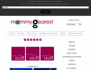 mommygearest.com screenshot