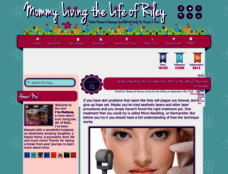 mommylivingthelifeofriley.com screenshot