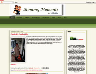 mommymomentswithabby.blogspot.com screenshot