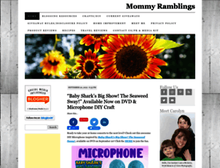 mommyramblings.org screenshot