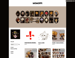 momoppi.storenvy.com screenshot