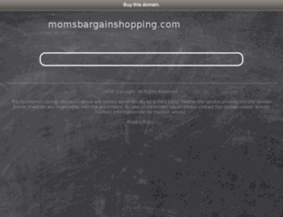 momsbargainshopping.com screenshot
