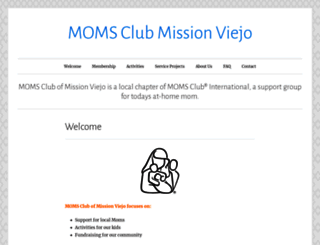 momsclubmv.org screenshot