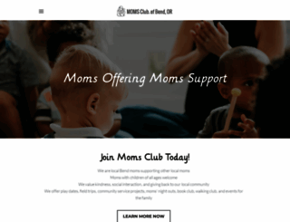 momsclubofbendor.org screenshot