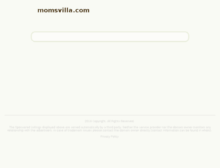 momsvilla.com screenshot