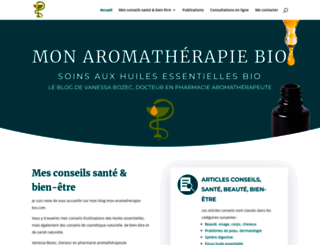 mon-aromatherapie-bio.com screenshot