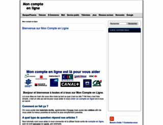mon-compte-en-ligne.fr screenshot