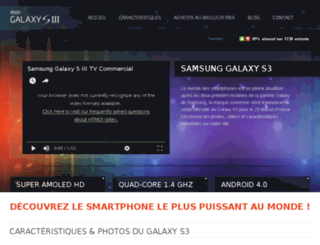 mon-galaxys3.fr screenshot