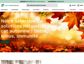 mon-herboristerie.com screenshot