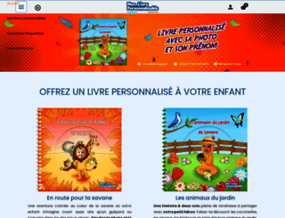 mon-livre-personnalisable.com screenshot