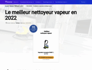 mon-nettoyeur-vapeur.com screenshot