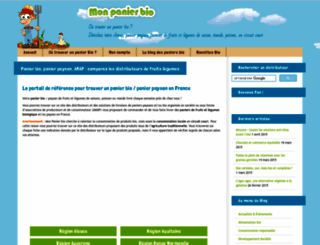 mon-panier-bio.com screenshot