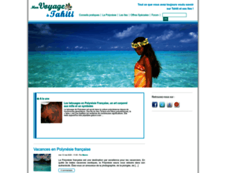 mon-voyage-tahiti.com screenshot