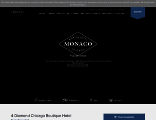 monaco-chicago.com screenshot