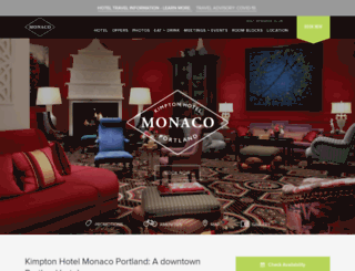 monaco-portland.com screenshot