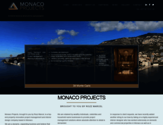 monacoprojects.com screenshot