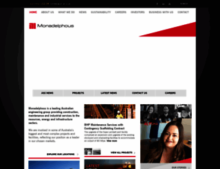 monadelphous.com.au screenshot