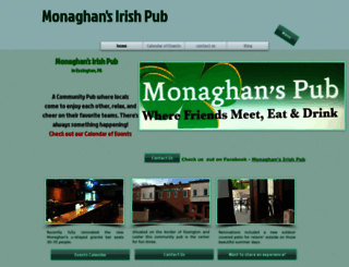 monaghanspub.com screenshot