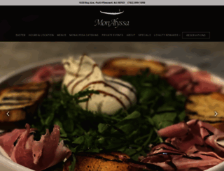 monalyssarestaurant.com screenshot