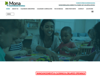 monamontessorischools.com screenshot