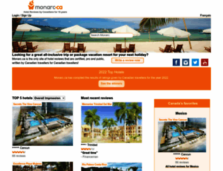 monarc.softvoyage.com screenshot
