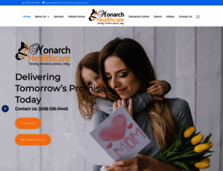 monarch-healthcare.net screenshot