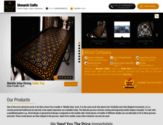 monarchcrafts.co.in screenshot