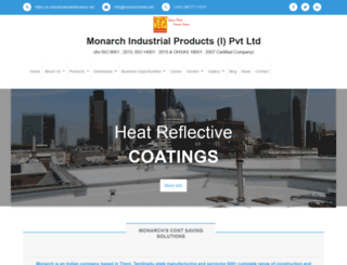 monarchindia.net screenshot