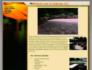 monarchlawnandlandscape.com screenshot