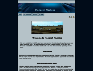 monarchmfginc.com screenshot