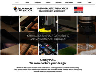 monarchplastics.com screenshot