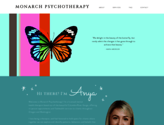 monarchpsychotherapy.com screenshot