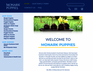 monarkpuppies.com screenshot