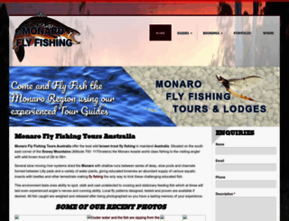 monaroflyfishing.com.au screenshot