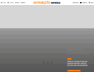 monarquiaconfidencial.com screenshot