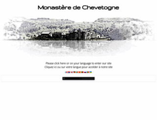 monasterechevetogne.com screenshot