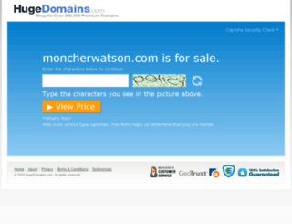 moncherwatson.com screenshot