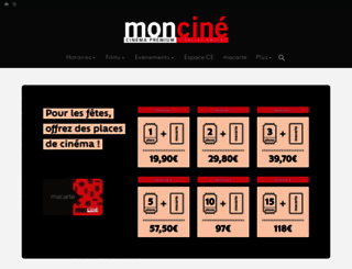 moncine-anglet.com screenshot