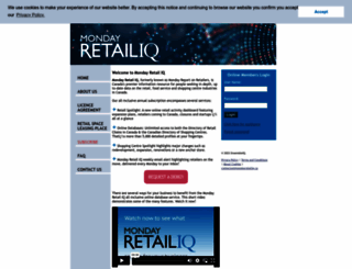 mondayretailiq.ca screenshot