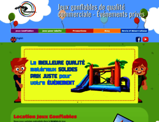mondegonflable.com screenshot